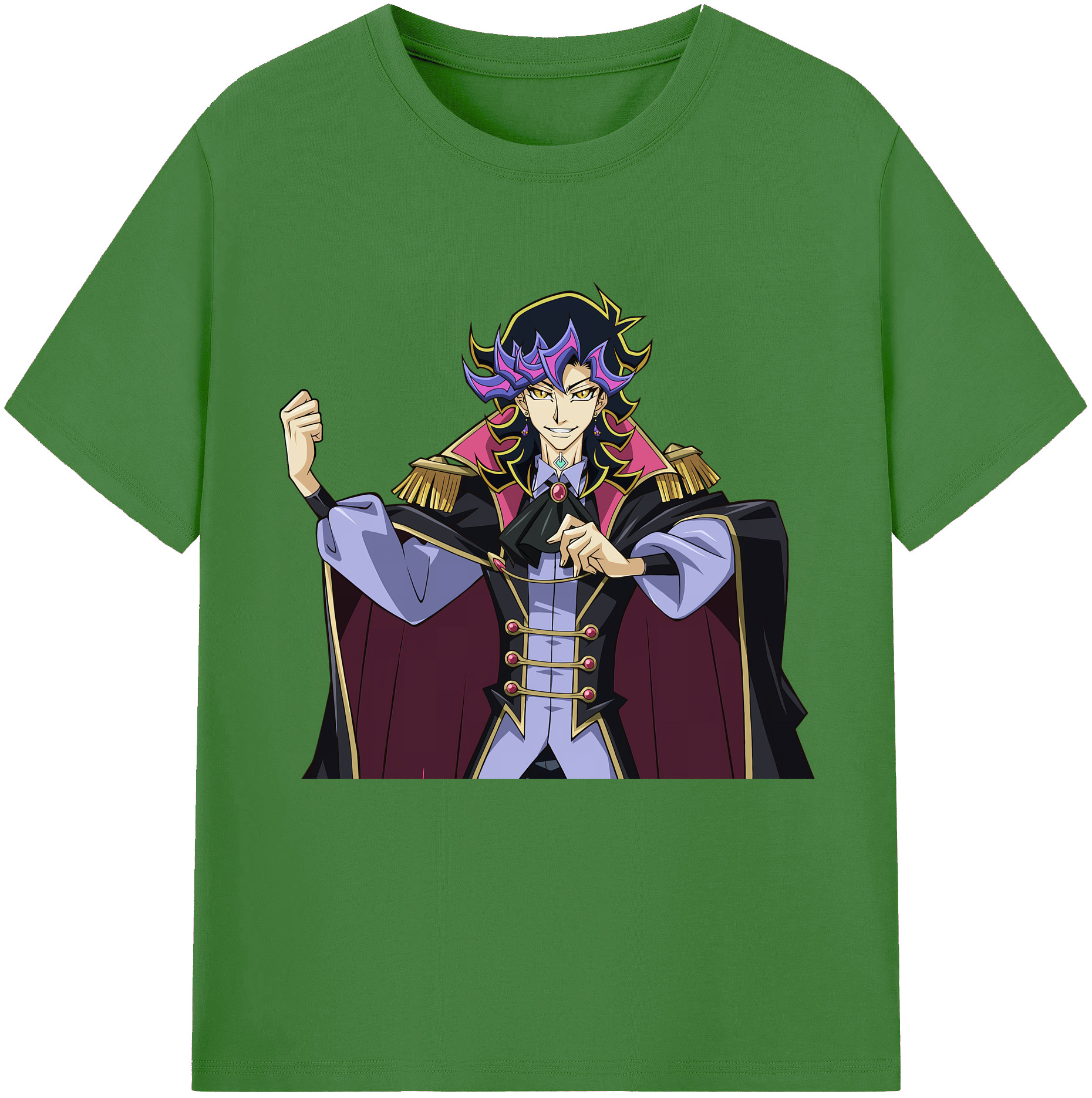 （画像用） 遊☆戯☆王 Yu-Gi-Oh! レディースカジュアルプリントTシャツ（綿100％）